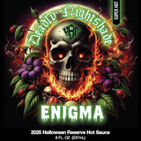 Deadly Nightshade “Enigma” 2025 Halloween limited reserve hot sauce (super hot)