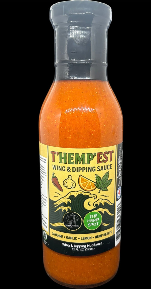 T’HEMP’est - Wing & dipping sauce (hot)